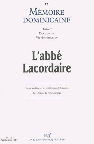 L'abbé Lacordaire (1828-1838)