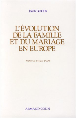 L'Évolution de la famille et du mariage en Europe