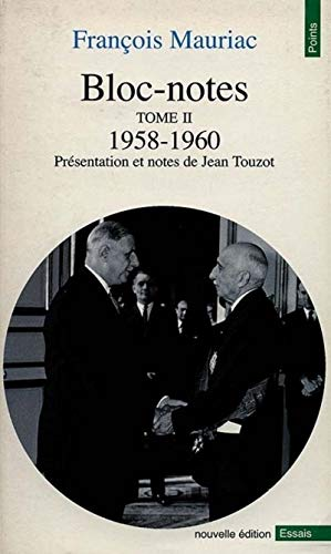Bloc-notes tome 2 1958-1960