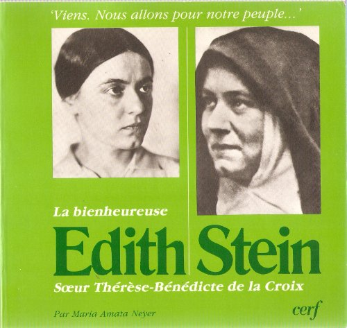 La bienheureuse Edith Stein.