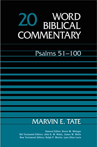 Word Biblical Commentary. Volume 20. Psalms 51-100