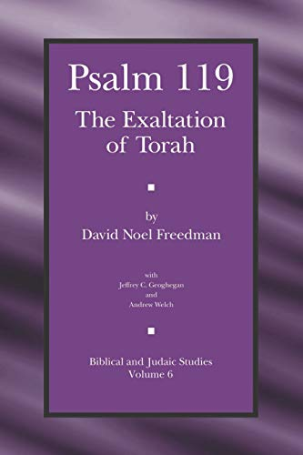 Psalm 119. The Exaltation of Torah