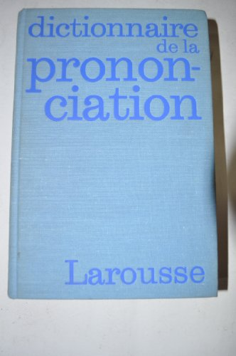 Dictionnaire de la prononciation