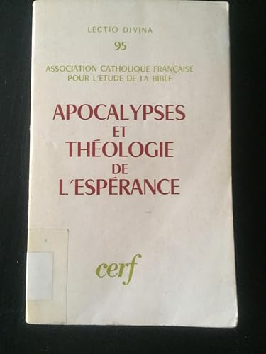Apocalypse et théologie de l'espérance