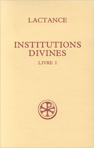 Institutions divines I