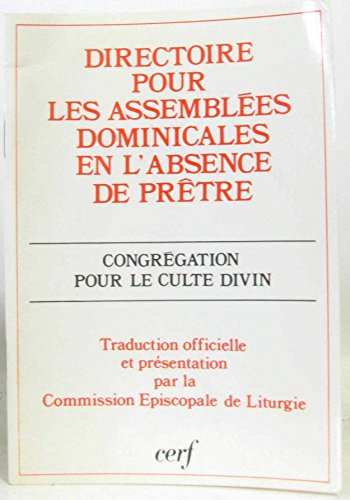 Directoire pour les assemblées dominicales en l'absence de prêtre (2 juin 1988)