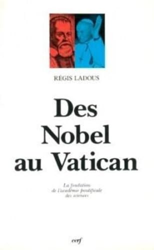 Des Nobel au Vatican
