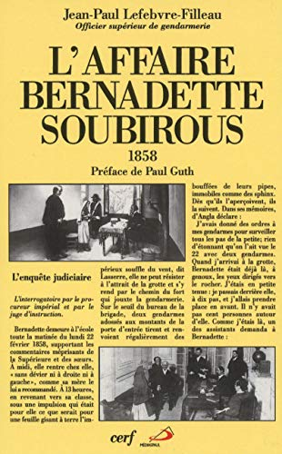 L' affaire Bernadette Soubirous