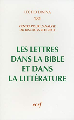 Les lettres dans la bible et dans la littérature