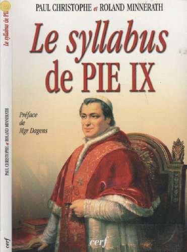 Le syllabus de Pie IX