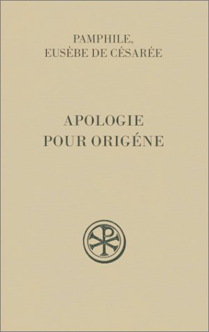 Apologie pour Origène, tome 1