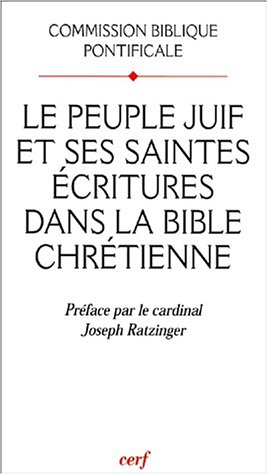 Le peuple juif et ses saintes écritures dans la bible chrétienne