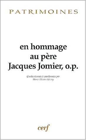 En hommage au père Jacques Jomier, o.p.