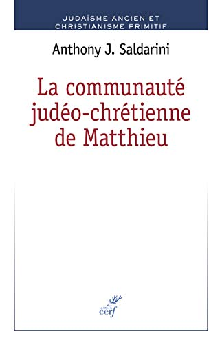 La communauté judéo-chrétienne de Matthieu