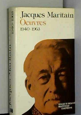 Oeuvres (1940-1963)
