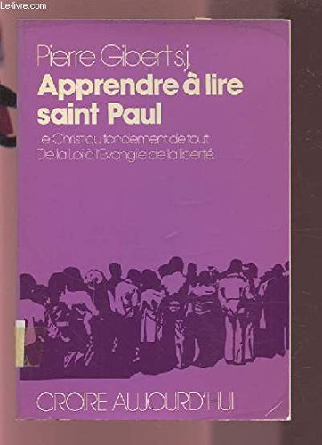 Apprendre à lire Saint Paul