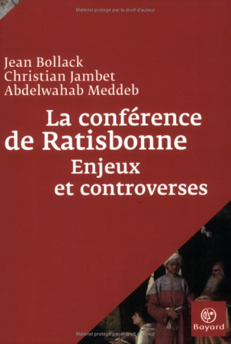 La conférence de Ratisbonne
