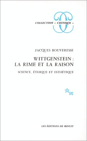 Wittgenstein : la rime et la raison