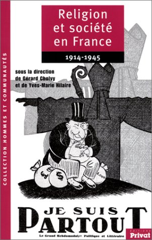Religion et société en France 1914-1945