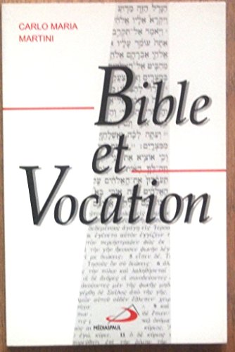 Bible et vocation
