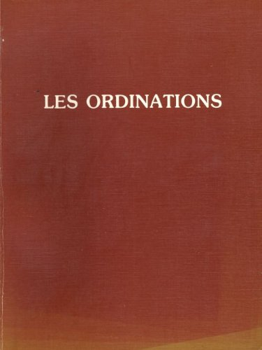 Les ordinations
