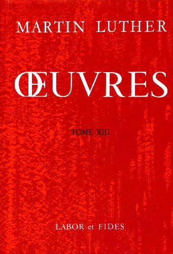 Oeuvres, tome 13