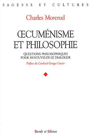 Oecuménisme et philosophie