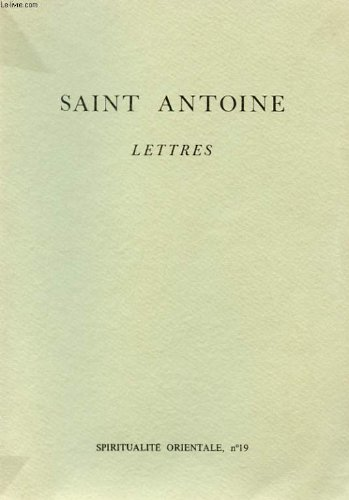 Saint Antoine Lettres