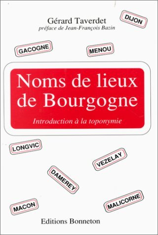 Noms de lieux de Bourgogne