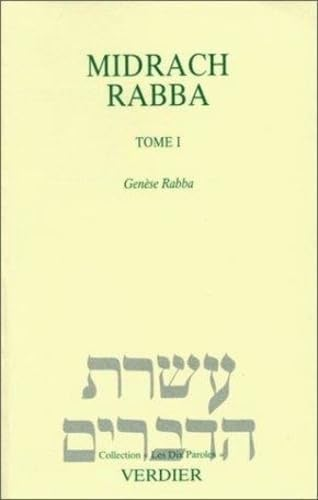 Midrach Rabba. Tome 1 Genèse Rabba