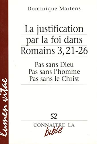 La justification par la foi dans Romains 3, 21-26