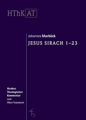 Jesus Sirach 1-23