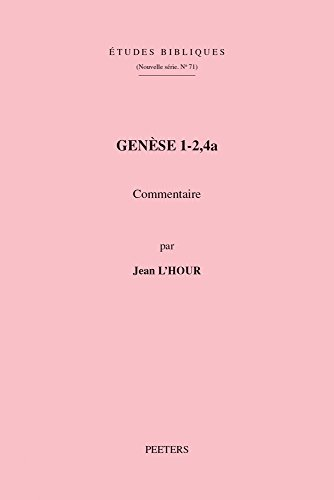 Genèse 1-2,4a : commentaire